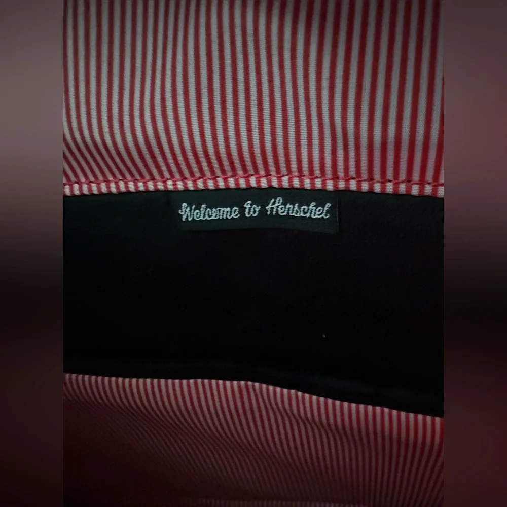 Nwt The Herschel Supply Co Offset Lil Amer Blk/Denim‎ Backpack